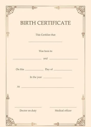Birth Certificate Translation Birth Certificate Translation