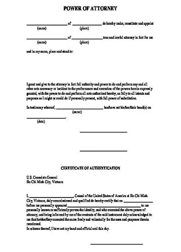 power of attorney translation power of attorney translation