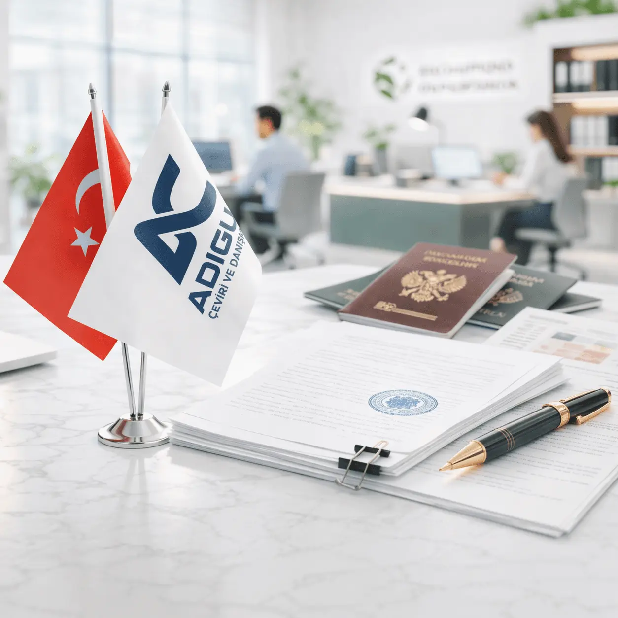 Vize başvuru süreci danışmanlığı — profesyonel evrak kontrolü ve dosya hazırlığı