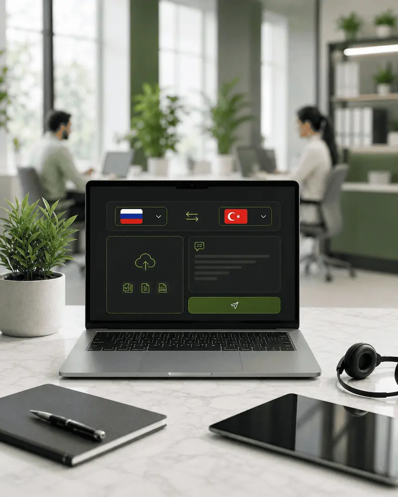 Rusça tercüme kullanım alanları