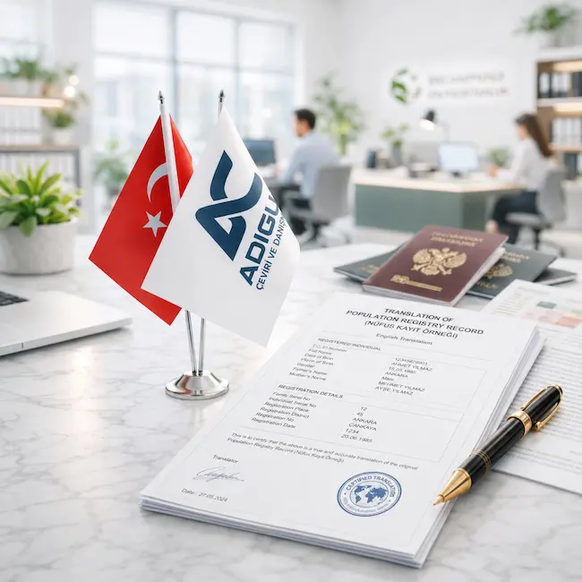 Nüfus Kayıt Örneği Tercümesi 1 Nüfus kayıt örneği tercümesi için online belge gönderimi