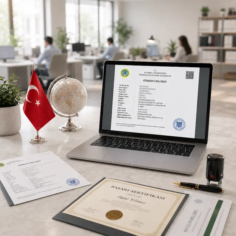 Öğrenci Belgesi Tercümesi 1 Öğrenci belgesi tercümesi hizmeti