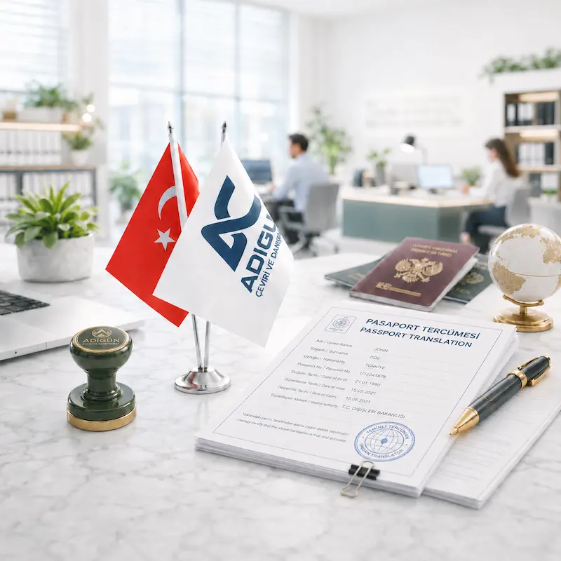 Pasaport Tercümesi 1 Noter onaylı pasaport tercümesi hizmeti