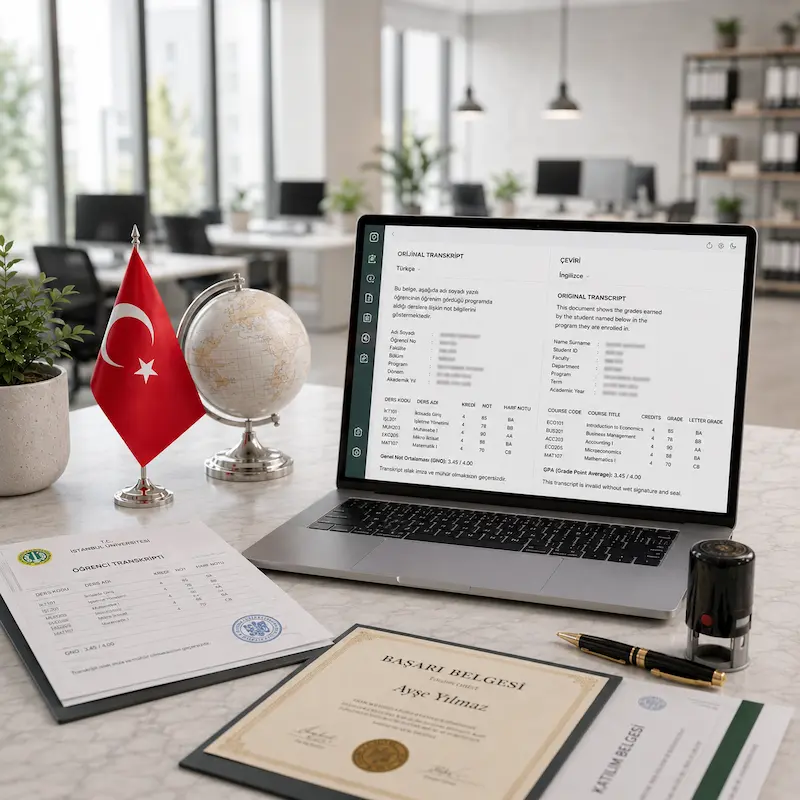 Transkript ve Eğitim Belgeleri