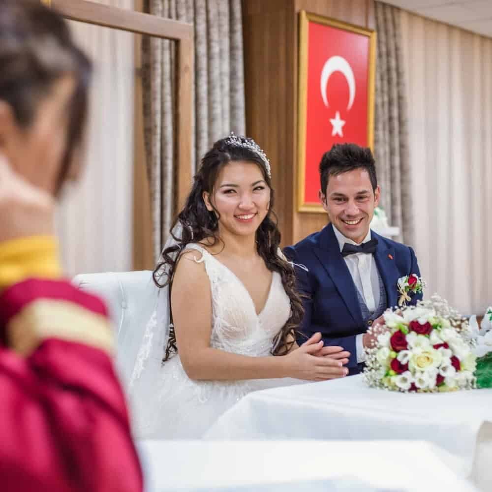 Getting married in Turkish municipality