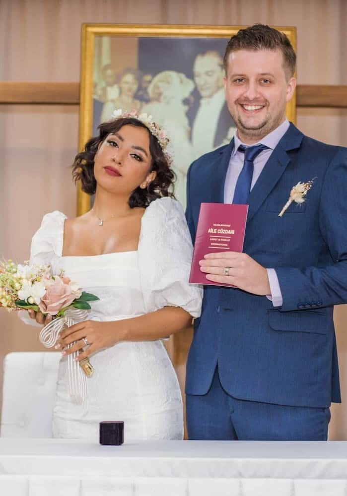 Turkish marriage certificate